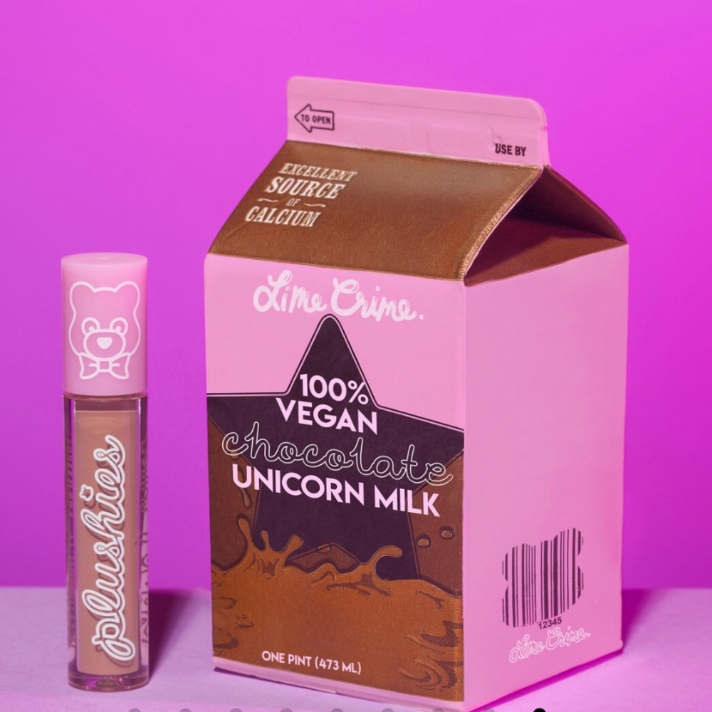 🖤CHOCOLATE MILK LIME CRIME Plushies Soft Matte Liquid Lipstick NWT - Picture 2 of 8